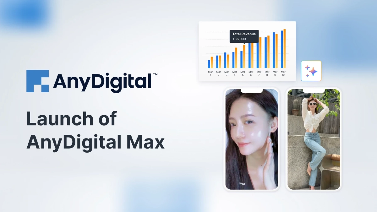 แค่ยิงแอดไม่รอด! AnyMind ส่ง ‘AnyDigital Max’ ใช้ AI ปั้น UGC ดันยอดขายพุ่ง