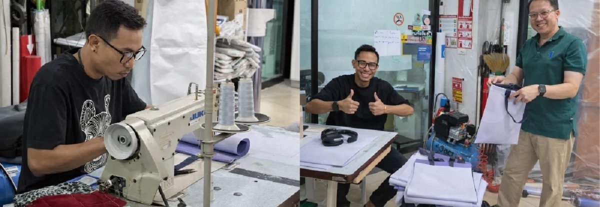 Upcycling ‘ป้ายไวนิล’ สู่กระเป๋านักเรียน เมื่อ ROCTEC เปลี่ยนขยะสร้างคุณค่า