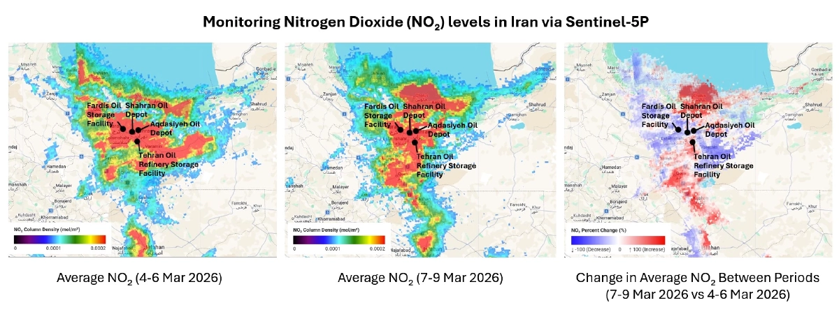 'ไนโตรเจนไดออกไซด์' พุ่ง เหนือเตหะราน เสี่ยงเกิดโรคทางเดินหายใจ-กระทบสิ่งแวดล้อม