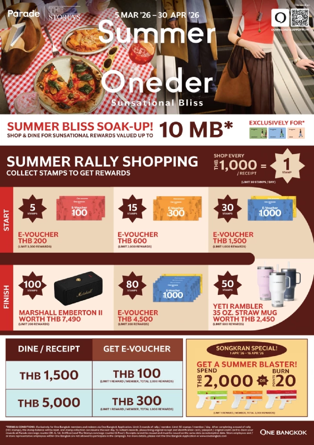 วัน แบงค็อก จัดงาน “One Bangkok Sunsational Songkran Festival 2026”