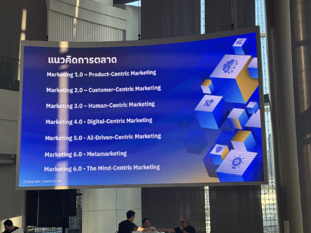 เทรนด์การตลาด 2026 เจาะลึก Marketing 7.0 เมื่อแบรนด์ใช้ AI + ใจนำทาง