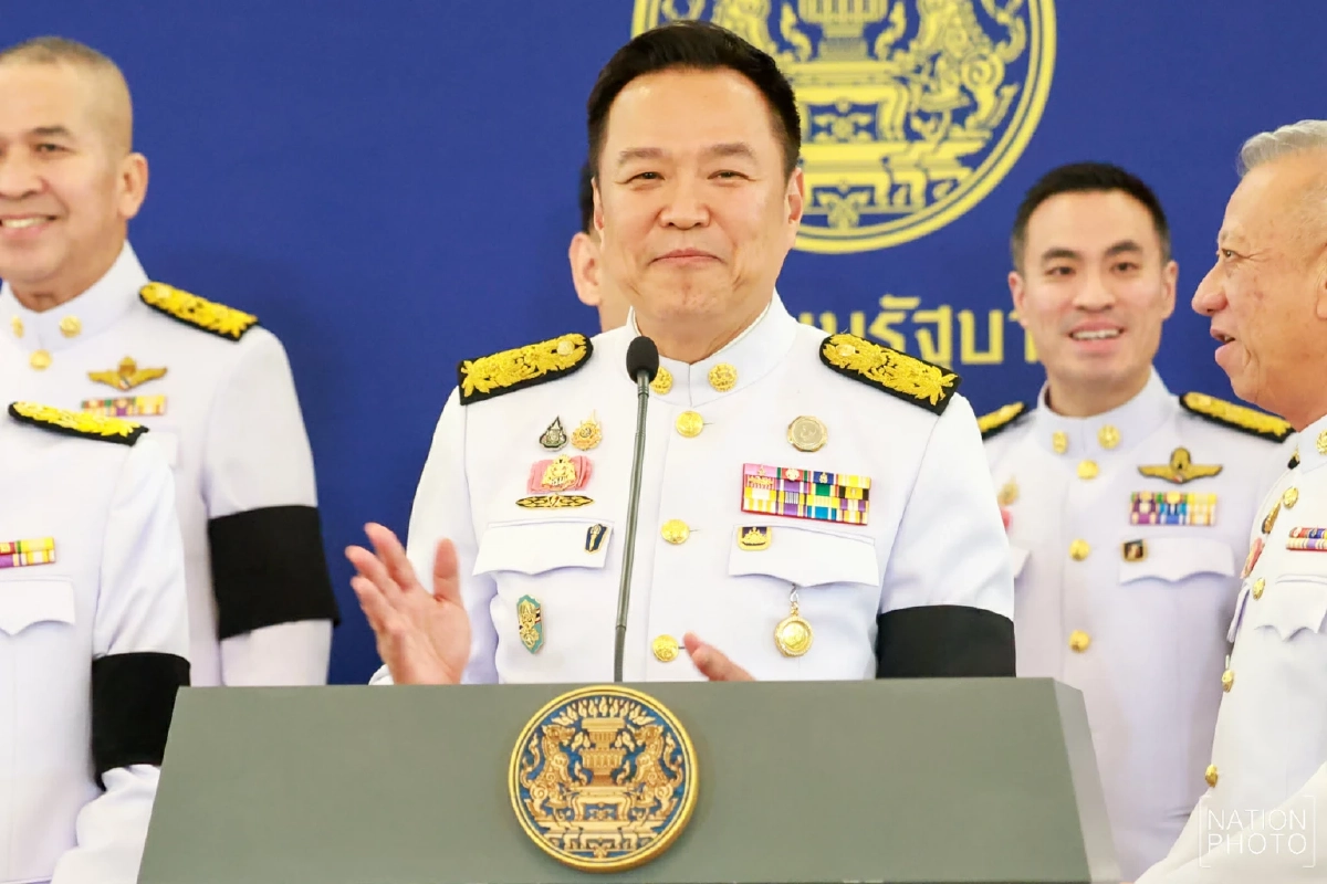 นายกฯ อนุทิน ไฟแรงแถลงทันที!  3 แนวทาง ดูแล ปชช. ก้าวข้ามวิกฤตราคาน้ำมัน  Credit ภาพ NATION PHOTO