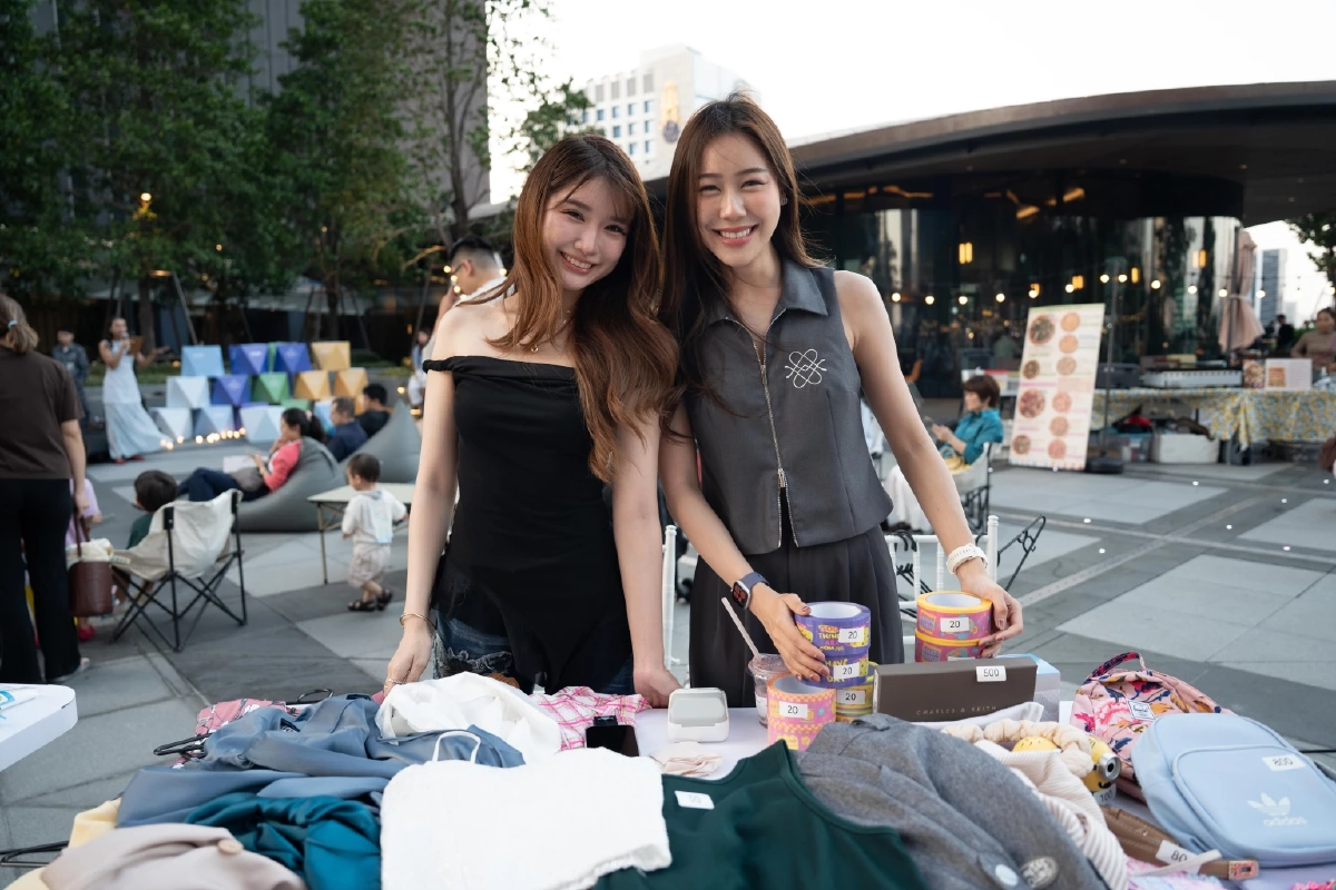 Dusit Central Park จับมือ SCGP เนรมิตสวนลอยฟ้า เป็นตลาดแบ่งปันความสุขรับปีใหม่ไทย