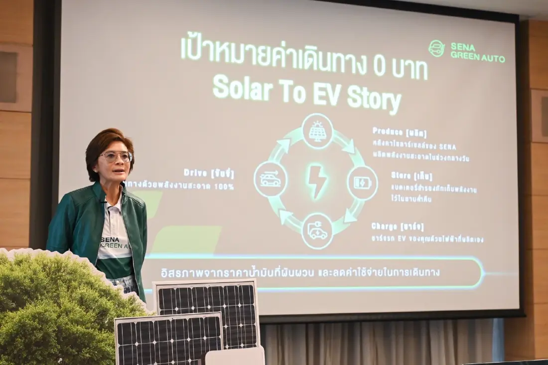 SENA ก้าวสู่ New S-Curve เชื่อมต่อทุกมิติ Green Lifestyle