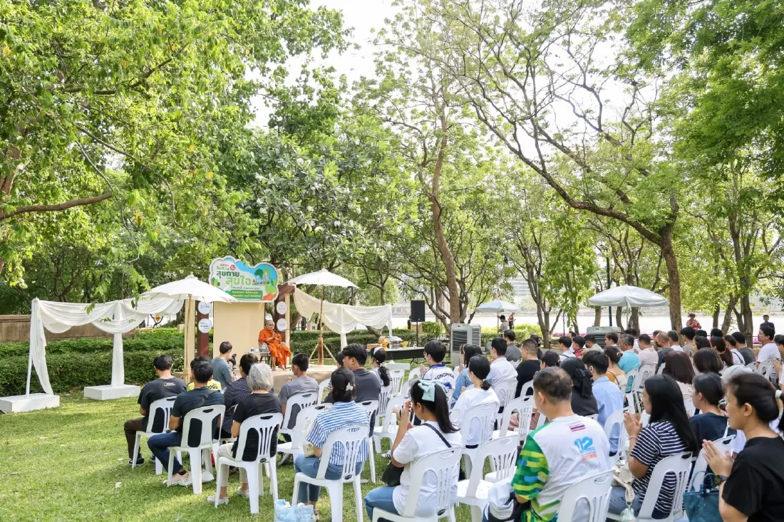 บาลานซ์สุขภาพ อย่างไรให้พอดี ชวนฮีลใจกิจกรรมธรรมะในสวน ปี 3