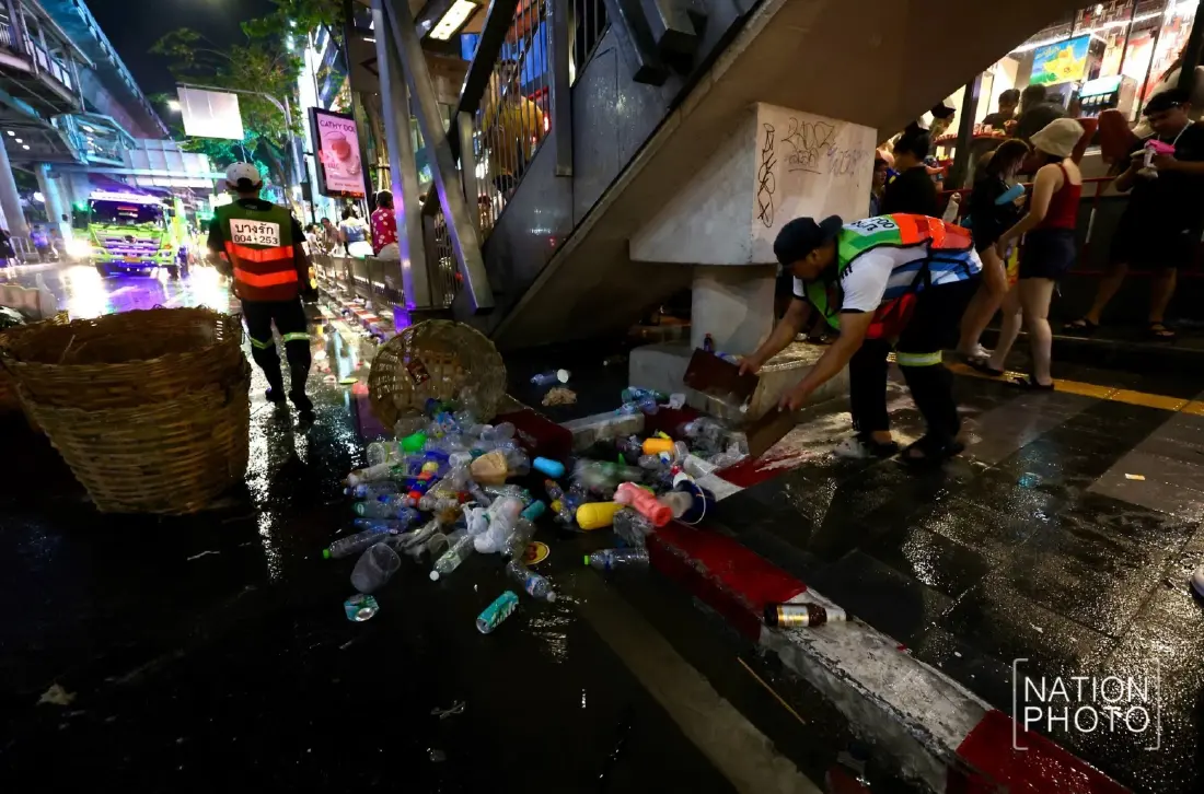 เทศกาลสงกรานต์ปี 69’ เงินสะพัด 1.29 แสนล้าน แต่สร้างขยะมากมาย กทม.คาด 100-120 ตัน