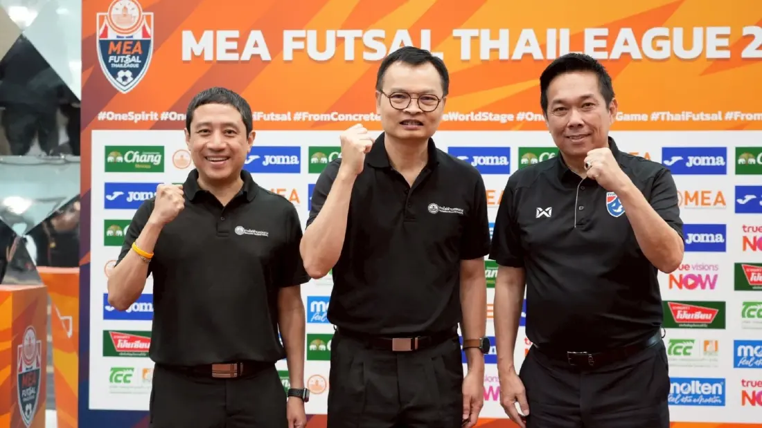 MEA หนุน Futsal Thai League 2026 ต่อเนื่องปีที่ 3 จุดพลังกีฬาไทยสู่เบอร์ต้นเอเชีย