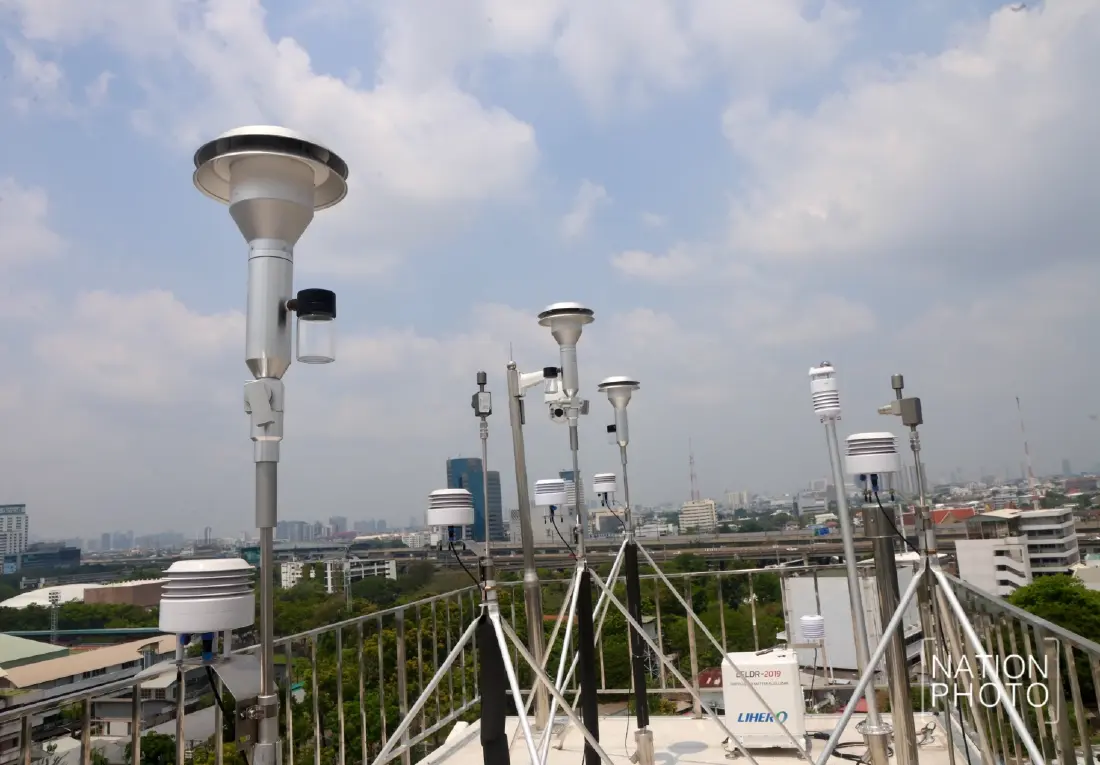 ชัชชาติเยี่ยมชม 'Superstation' เป็นมากกว่าแค่เครื่องวัดฝุ่น PM2.5