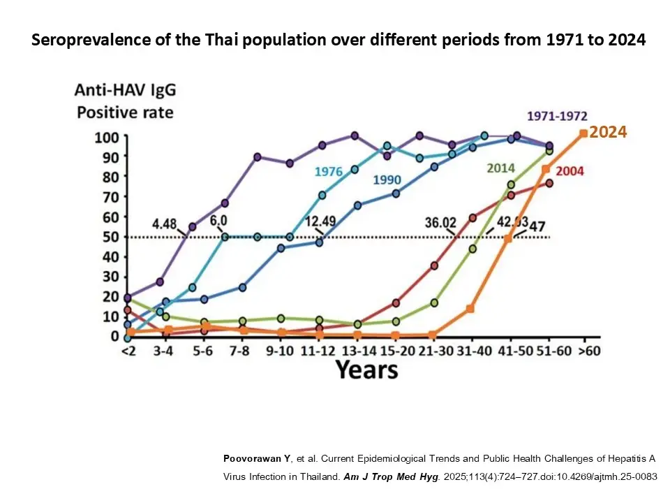 แพทย์เตือน! คนไทยอายุต่ำกว่า 40 เสี่ยง 'ตับอักเสบเอ' เหตุไร้ภูมิต้านทาน