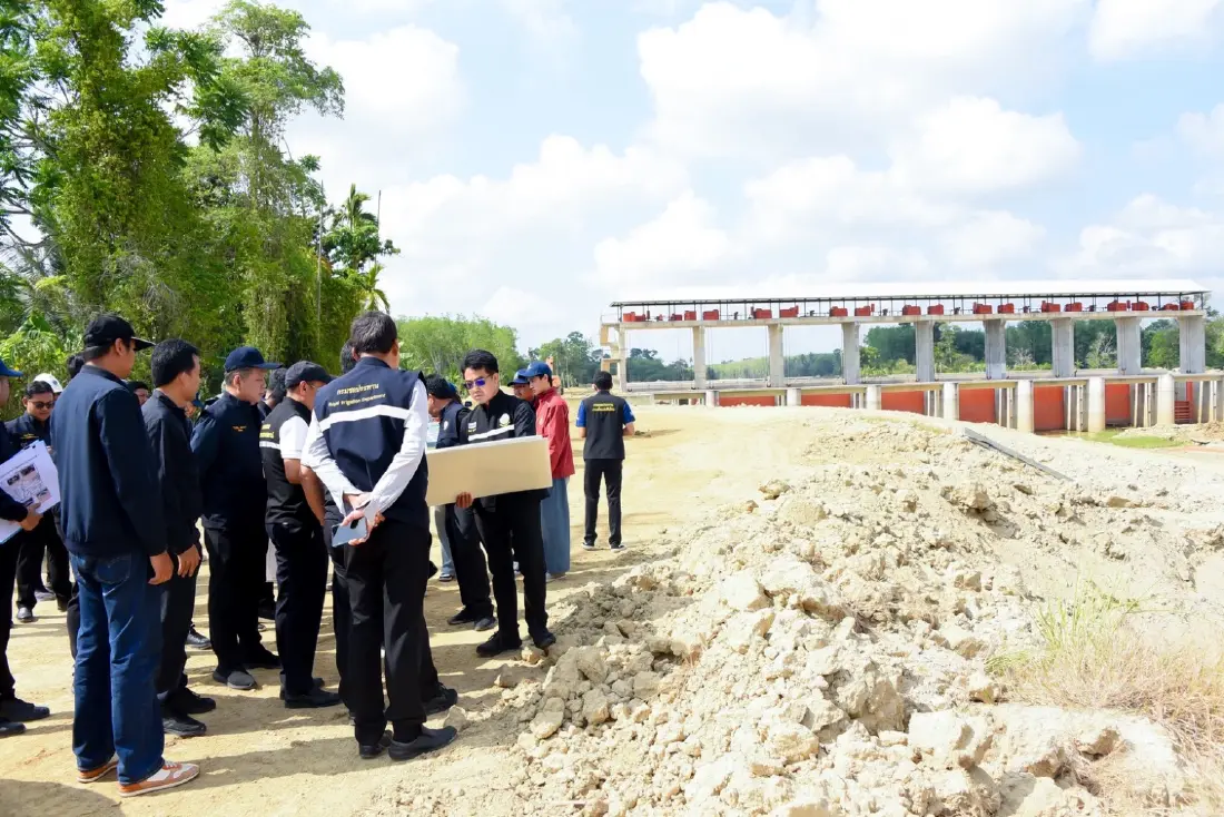 กรมชลฯ เร่งรัดโครงการบรรเทาอุทกภัยเมืองนครศรีธรรมราช