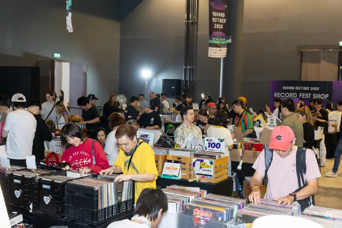 เปิดเทศกาลดนตรีใจกลางเมือง ในงาน "Record Fest BKK 2026"