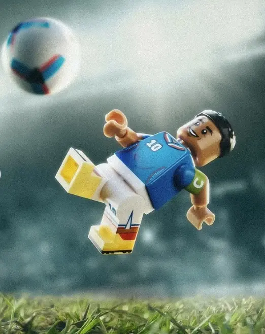 เลโก้จับมือ 4 ซูเปอร์สตาร์ออกคอลเล็กชันพิเศษรับบอลโลก 2026