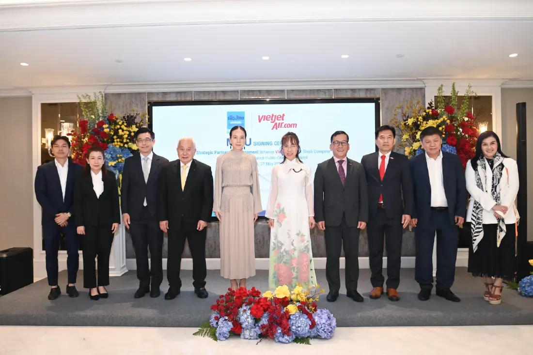 เมืองไทยประกันภัย ผนึก Vietjet Group ยกระดับธุรกิจ เชื่อมโยงกีฬาไทยเวียดนาม