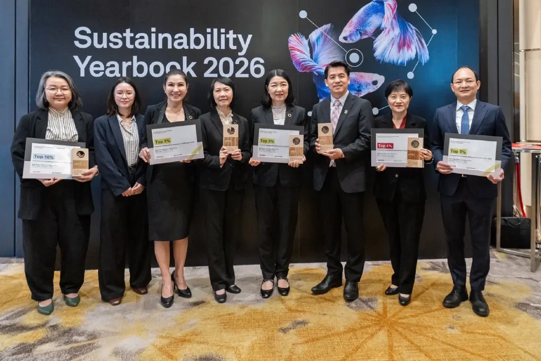 เครือซีพี ติด Top 5% Sustainability Yearbook 2026 จาก S&P ตอกย้ำการทำงานด้านความยั่งยืน