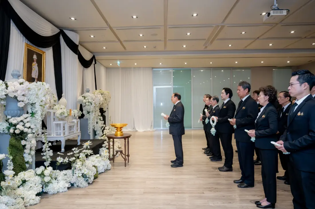 ช.การช่าง จัดพิธีแสดงความอาลัย รำลึกในพระกรุณาธิคุณ 'เจ้าฟ้าพัชรกิติยาภา'