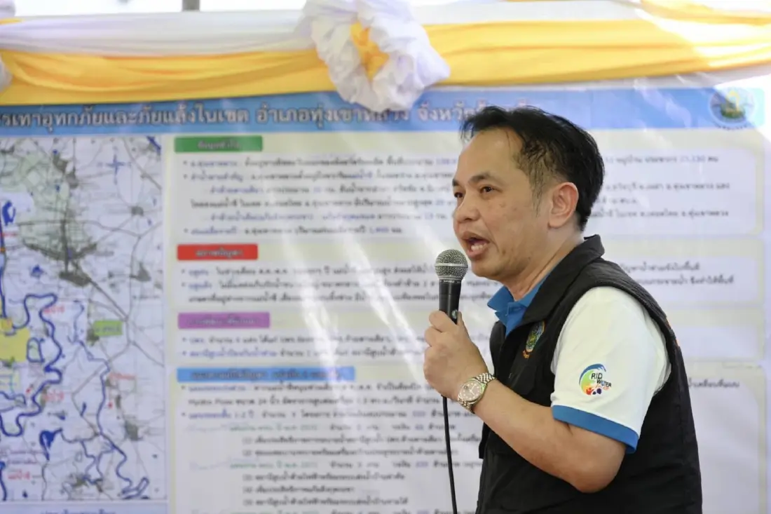 รมช.เกษตรฯ ติดตามแนวทางบริหารจัดการน้ำลุ่มน้ำชี เดินหน้าแก้น้ำท่วม-ภัยแล้ง