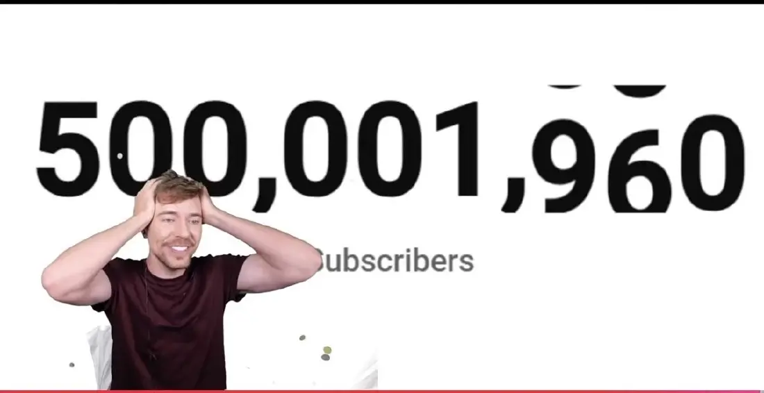 MrBeast ทุบสถิติโลก ยูทูปเบอร์คนแรกที่ผู้ติดตามทะลุ 500 ล้านซับ