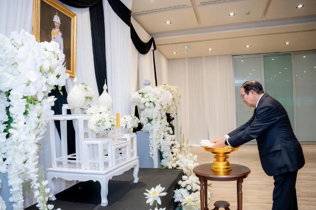 ช.การช่าง จัดพิธีแสดงความอาลัย รำลึกในพระกรุณาธิคุณ 'เจ้าฟ้าพัชรกิติยาภา'