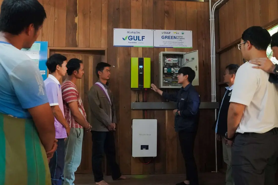 GULF ชูติดตั้งโซลาร์ยกระดับคุณภาพชีวิต เดินหน้า Green Energy Green Network for THAIs ปี 3