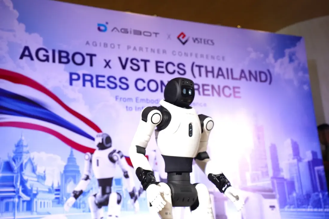 VST ECS จับมือ AGIBOT เตรียมจำหน่าย 'หุ่นยนต์ฮิวแมนนอยด์' ในไทย