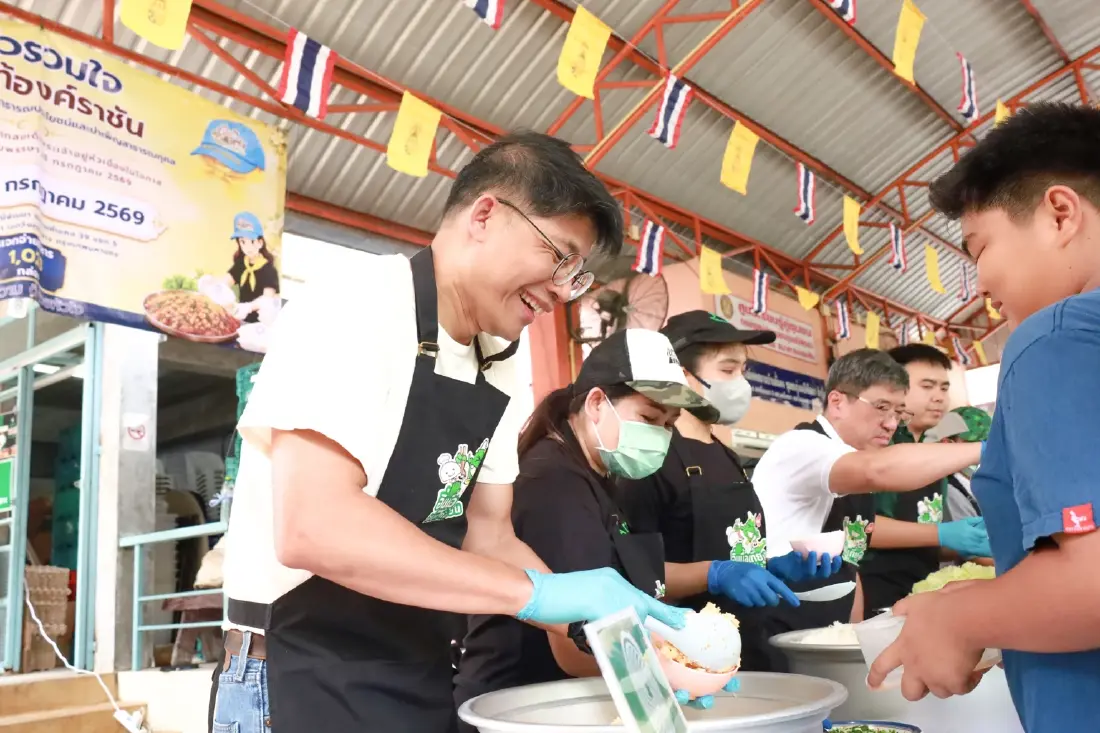 เปลี่ยน ‘อาหารส่วนเกิน’ สู่มื้อที่มีคุณค่า บาบีคิวพลาซ่า เดินหน้า ครัวรักษ์อาหารปี 2