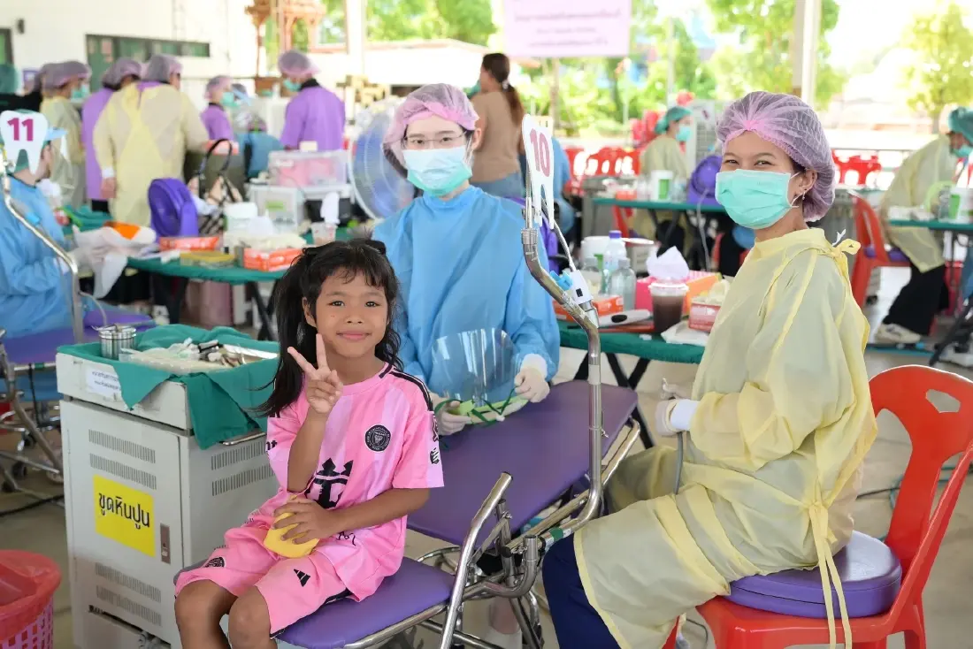 'GULF Sparks Smiles' ออกหน่วยทันตกรรม มอบรอยยิ้มสดใสให้ชุมชน