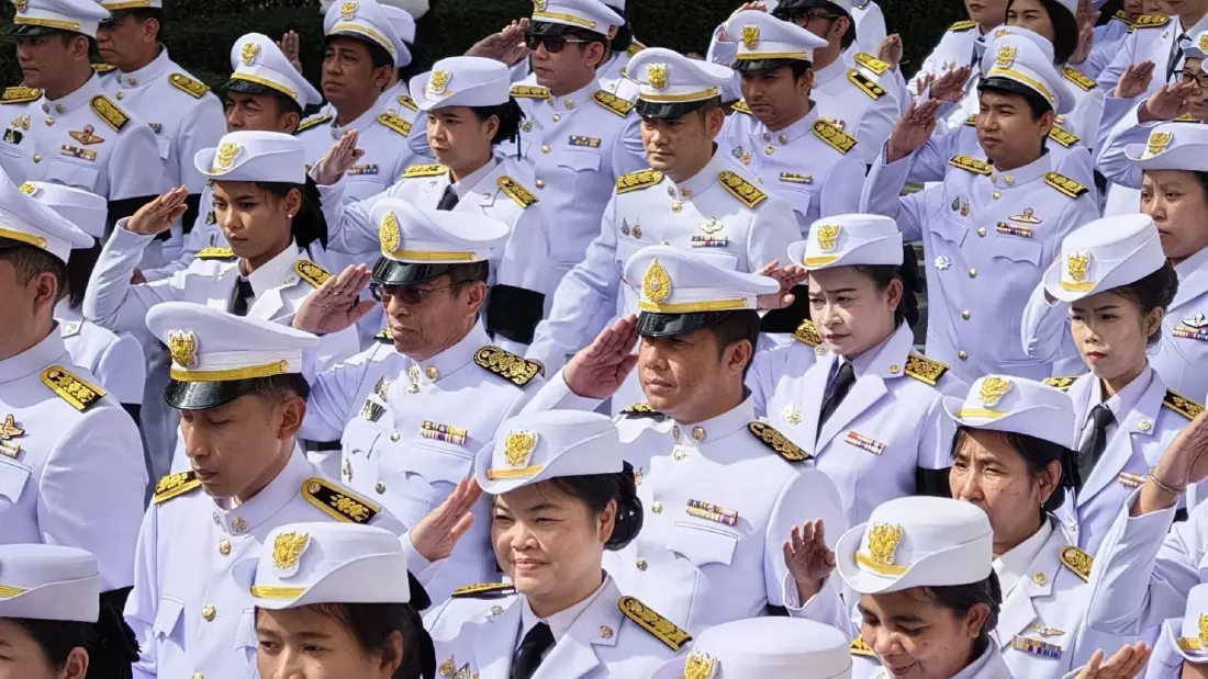 ผู้บริหาร กยท. ร่วมพิธีถวายสัตย์ปฏิญาณฯ วันเฉลิมพระชนมพรรษาพระบาทสมเด็จพระเจ้าอยู่หัว