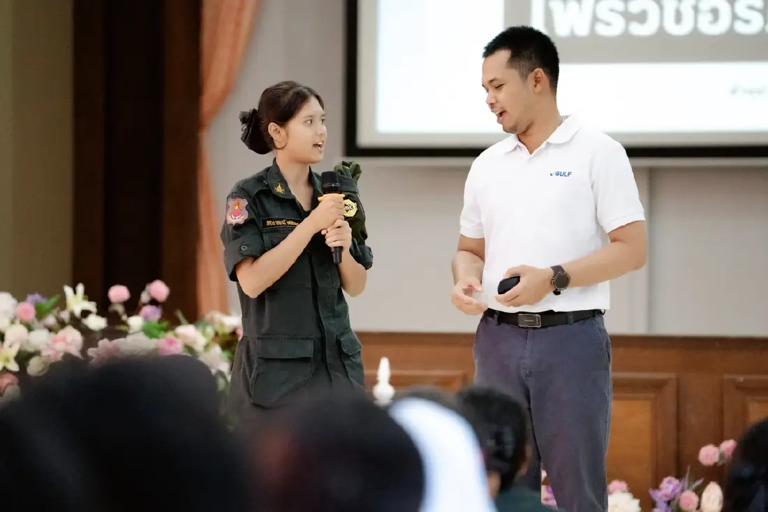 GULF Care ส่งต่อความรู้ สู้ภัยพิบัติ เพิ่มทักษะให้เยาวชนรับมือน้ำท่วม-เหตุฉุกเฉิน