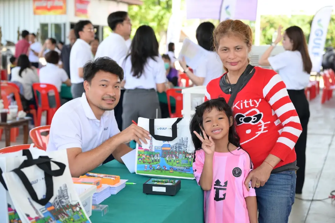 'GULF Sparks Smiles' ส่งหน่วยทันตกรรมเคลื่อนที่ลงพื้นที่อยุธยา ลดความเหลื่อมล้ำทางสาธารณสุข