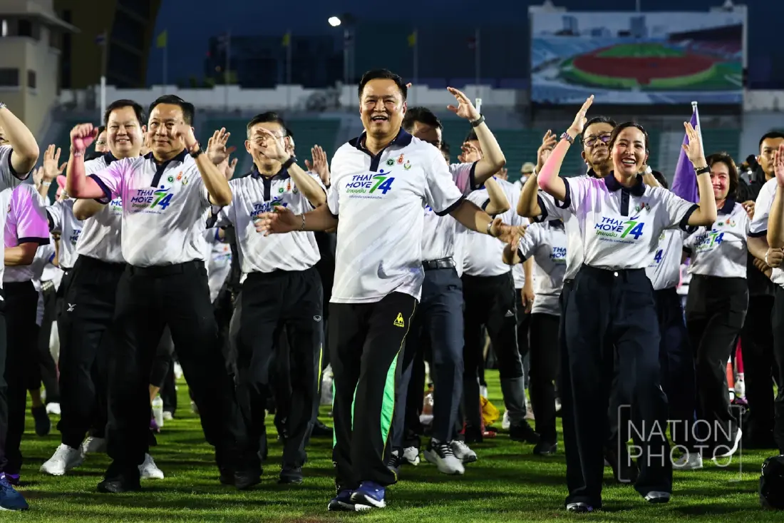 นายกฯ อนุทิน รวมพลังคนไทย 'แอโรบิก' ลดเสี่ยงกลุ่มโรค NCDs