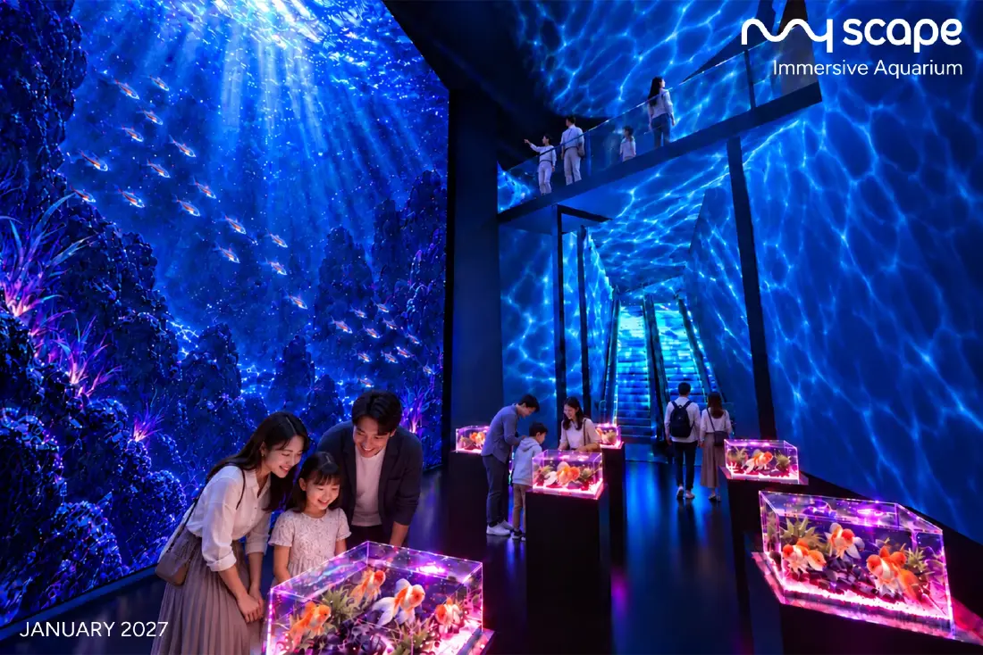 ‘Immersive Aquarium’ แห่งแรกของไทย สัมผัสโลกใต้น้ำแบบใหม่ ที่ซีคอนสแควร์