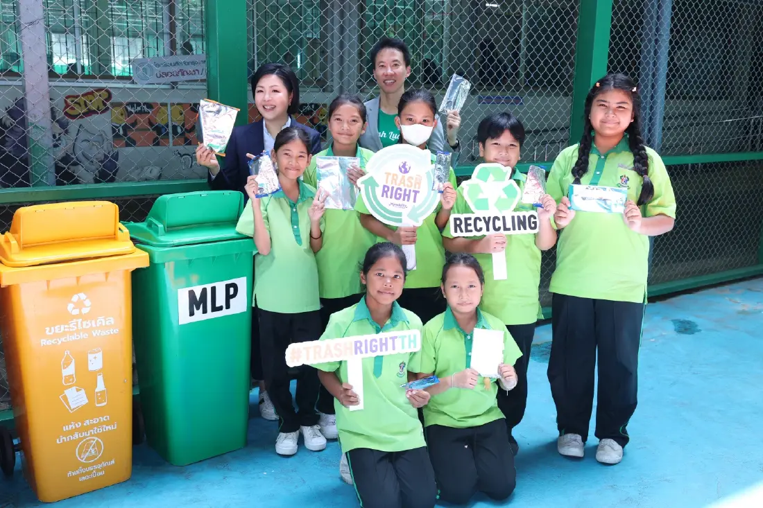 มอนเดลีซ จับมือ กทม. ลุย Trash Right ปี 5  ส่งเสริมเยาวชน 'ทูตรีไซเคิล' คัดแยกขยะ MLP