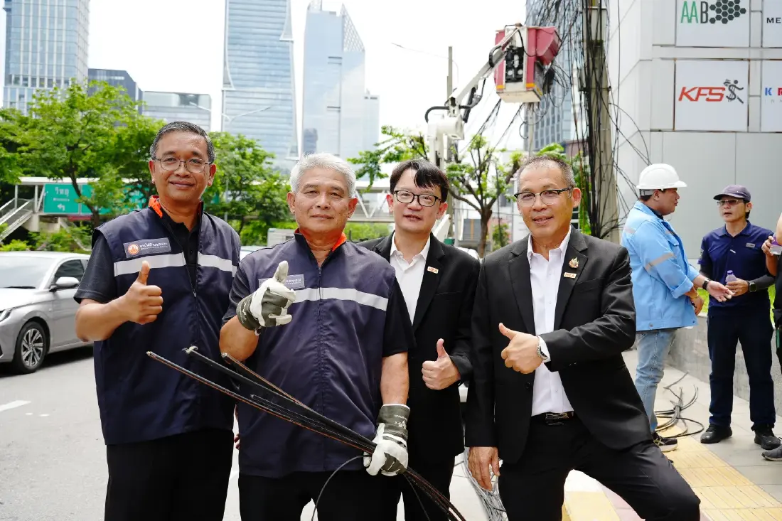 MEA ปรับภูมิทัศน์เมืองหลวง นำสายไฟฟ้า-สายสื่อสารลงใต้ดิน ยกระดับระบบไฟฟ้ามั่นคง