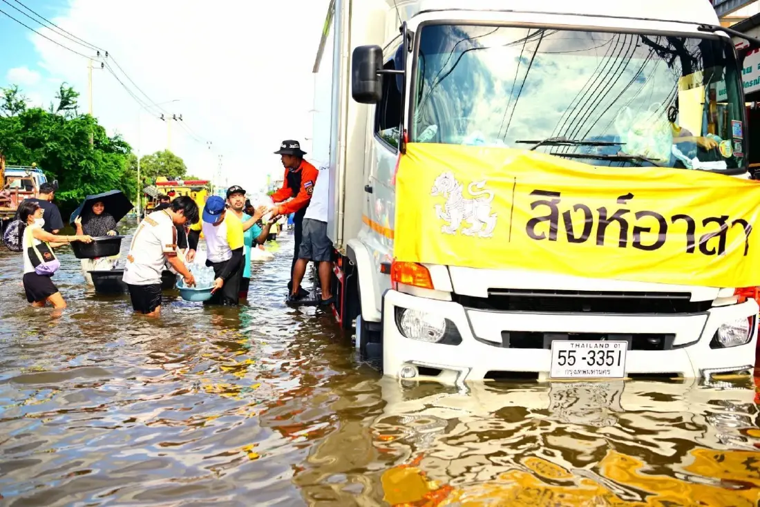 'สิงห์อาสา' ผนึกเครือข่ายกู้ภัย ลุยต่อเนื่องพื้นที่น้ำท่วมกรุงเทพฯ ระยอง ปราจีนฯ