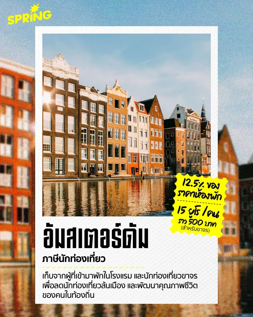 ทำไมทั่วโลกถึงพร้อมใจกัน เรียกเก็บ 'ค่าธรรมเนียมท่องเที่ยว'
