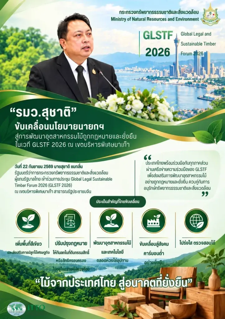 ไทยปรับกฎหมายปลดล็อก 'ไม้เศรษฐกิจ' ปลูก-ใช้ประโยชน์ได้ถูกกฎหมาย
