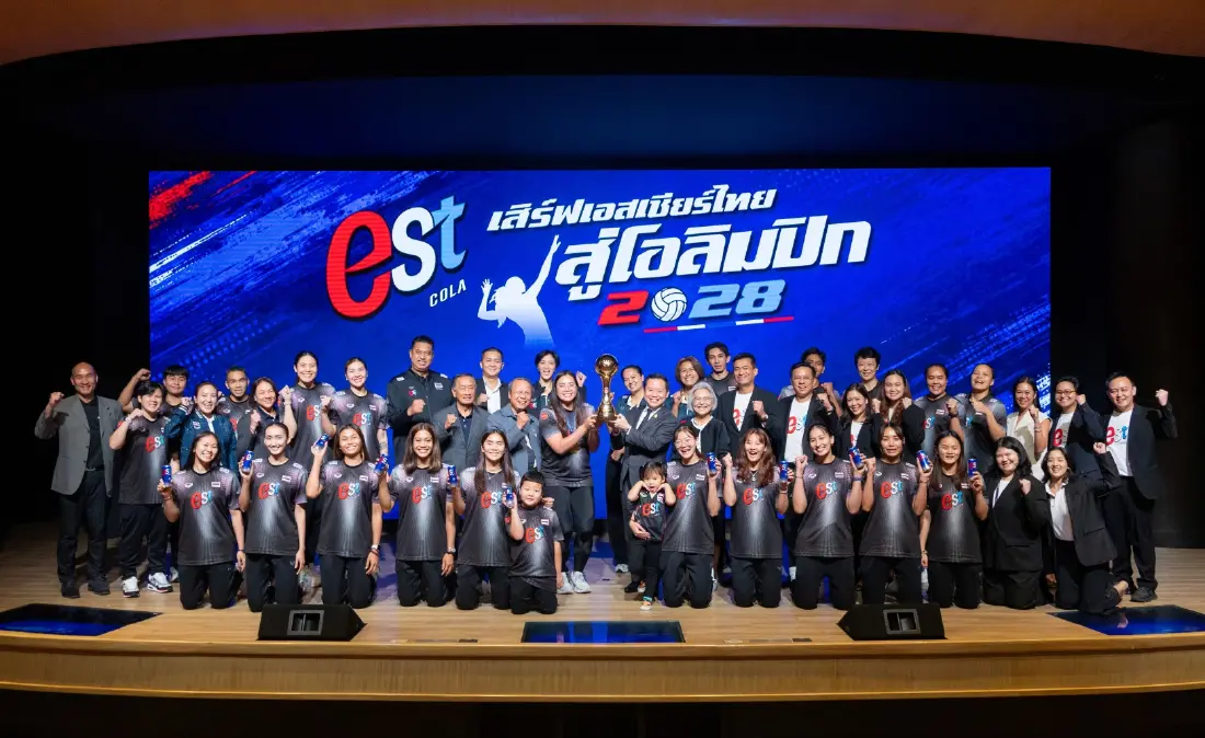 ไทยเบฟ มอบเงินสนับสนุน 'วอลเลย์บอลหญิงทีมชาติไทย' สู้ศึกโอลิมปิกเกมส์ 2028