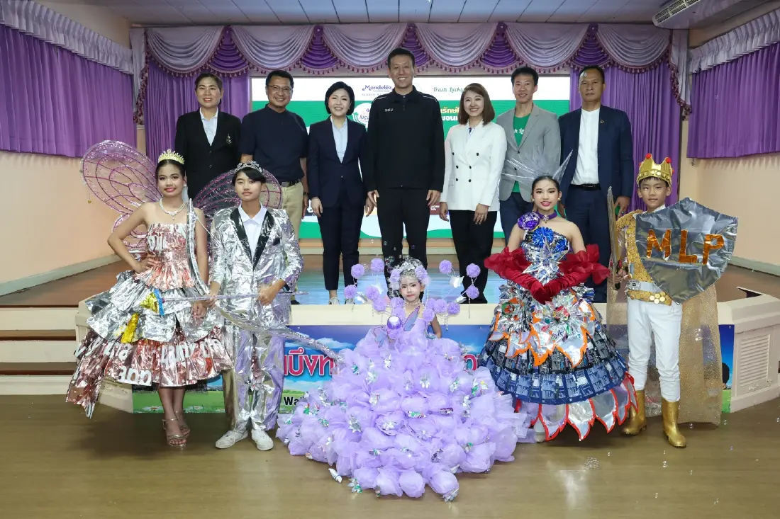 มอนเดลีซ จับมือ กทม. ลุย Trash Right ปี 5  ส่งเสริมเยาวชน 'ทูตรีไซเคิล' คัดแยกขยะ MLP
