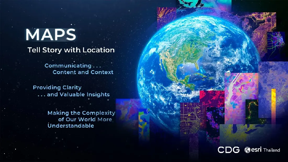 ทำไม Location Intelligence ถึงเป็นข้อได้เปรียบใหม่ขององค์กรยุค AI: เจาะลึกมุมมอง จาก Esri Thailand