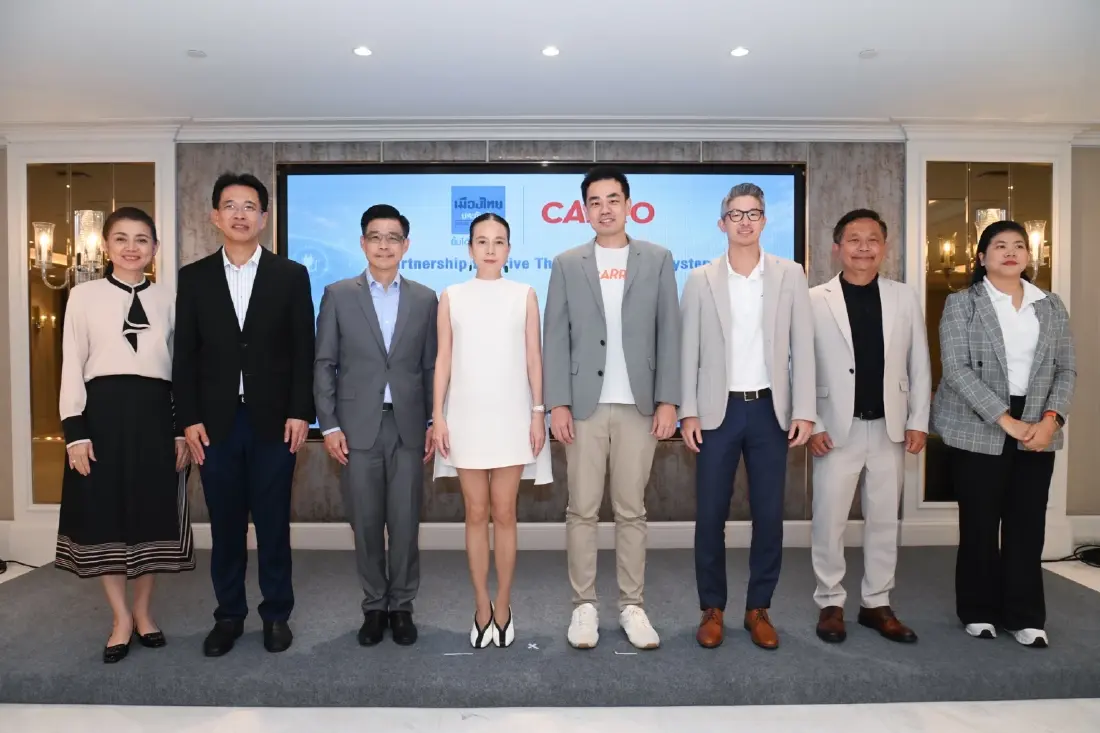 เมืองไทยประกันภัย x CARRO จากสิงคโปร์ สร้าง EV Ecosystem ในไทยครบวงจร
