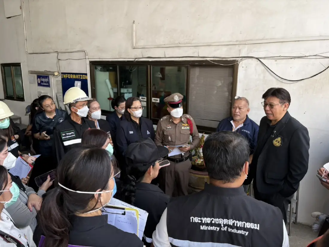 'จุลพันธ์' ห่วงใยครอบครัวลูกจ้างเสียชีวิตเหตุแอมโมเนียรั่ว สั่ง สปส. เร่งดูแลสิทธิกองทุนเงินทดแทนแก่ทายาท