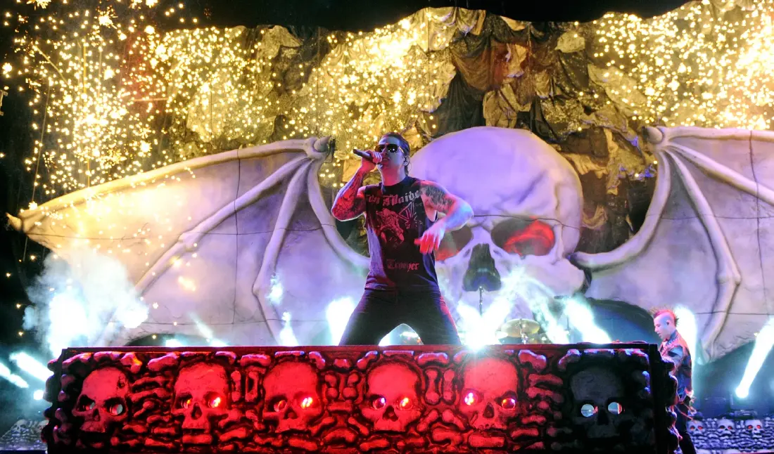 Avenged Sevenfold ยิ่งใหญ่ระดับไหน ?  วงเมทัล ที่เป็น 'ศาสดา' แห่งแรงบันดาลใจ  ทะลุทะลวง! Credit ภาพ AFP
