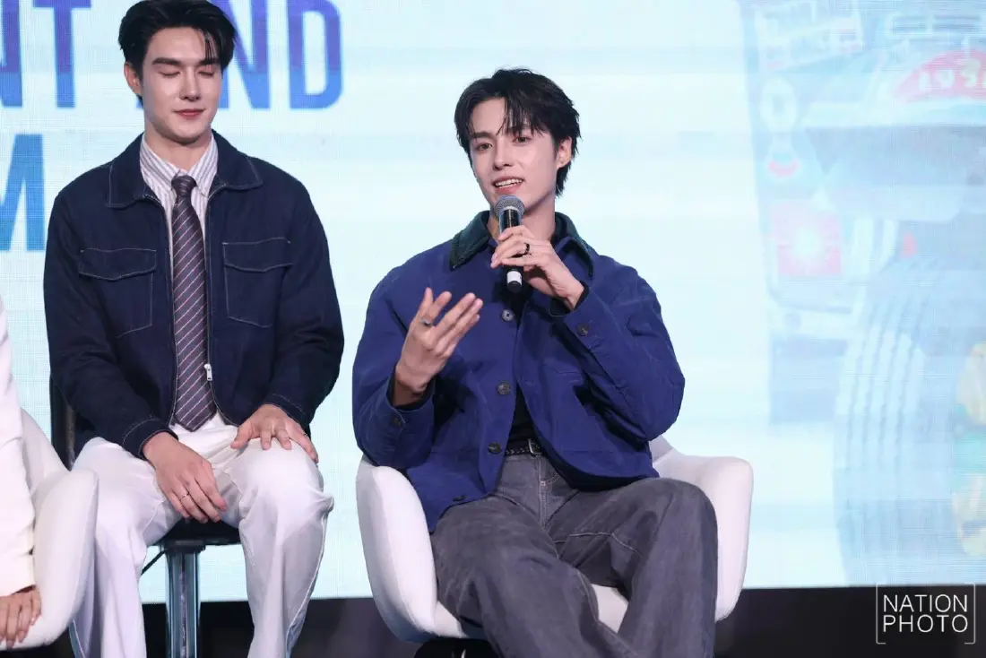 ทัตพงศ์ โรจน์แสงเรือง (เฮง )   นักแสดง BL จากซีรีส์ 'อย่าขอพี่เจน' 