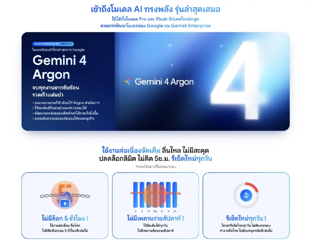 เปิดสเปก 'Human Intelligence x Google' Gemini Enterprise ปลดล็อกลิมิต AI จัดเต็มโควตาใช้งาน