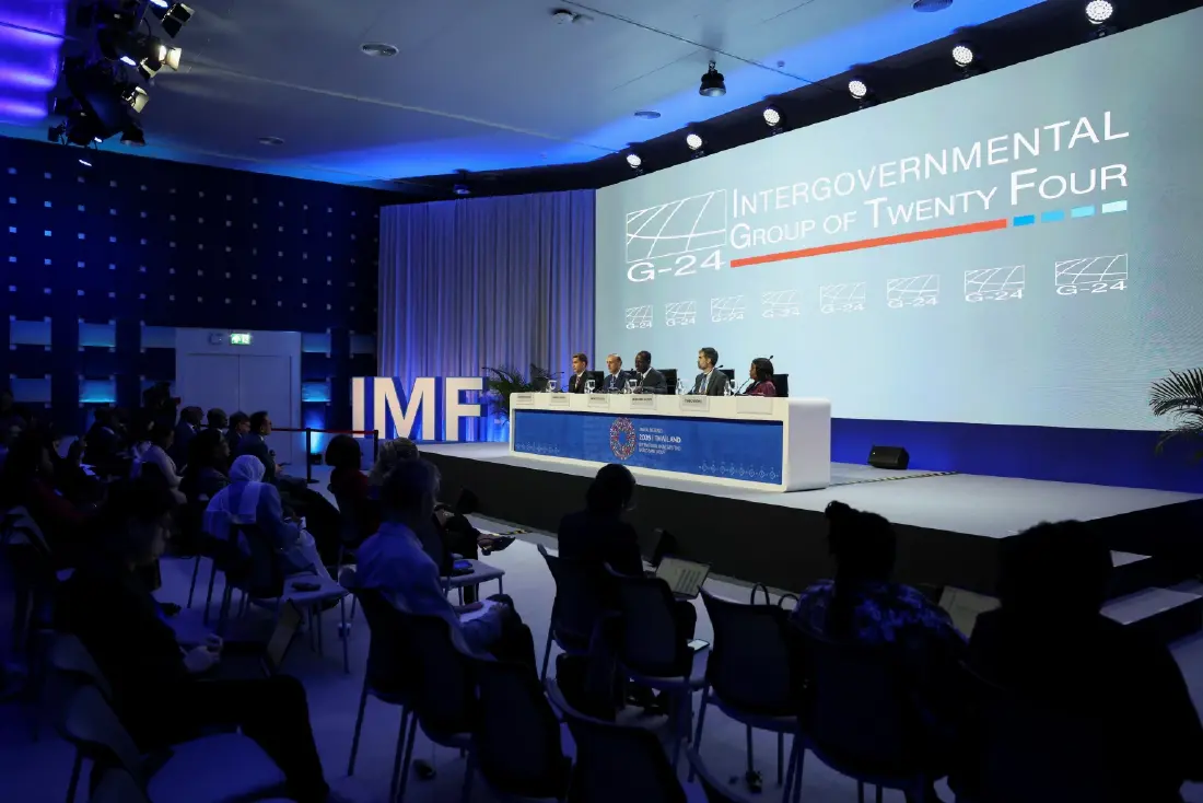 ไขข้อสงสัยทำไมการประชุม IMF-World Bank 2026 ถึงถูกขนานนามว่าโอลิมปิกการเงินโลก พร้อมเปิด 5 เรื่องควรรู้และประโยชน์ที่ไทยจะได้รับจากการเป็นเจ้าภาพ Credit REUTERS 