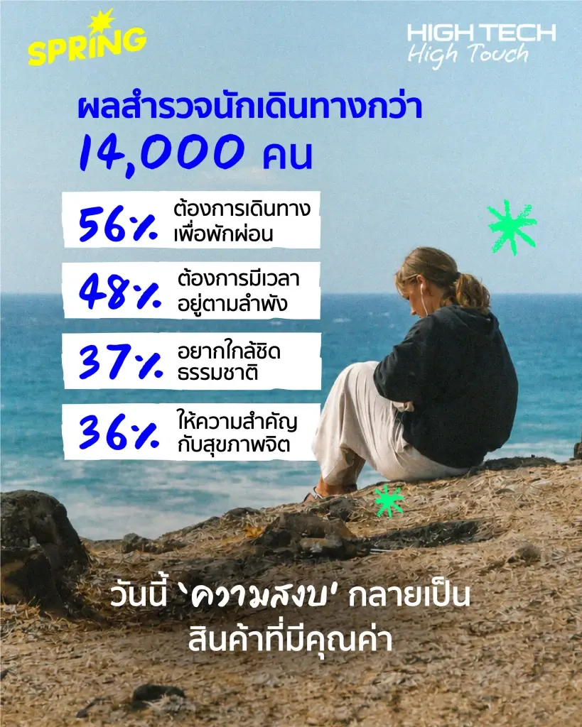 Hushpitality เมื่อความเงียบกลายเป็นคุณค่าใหม่ของการท่องเที่ยว