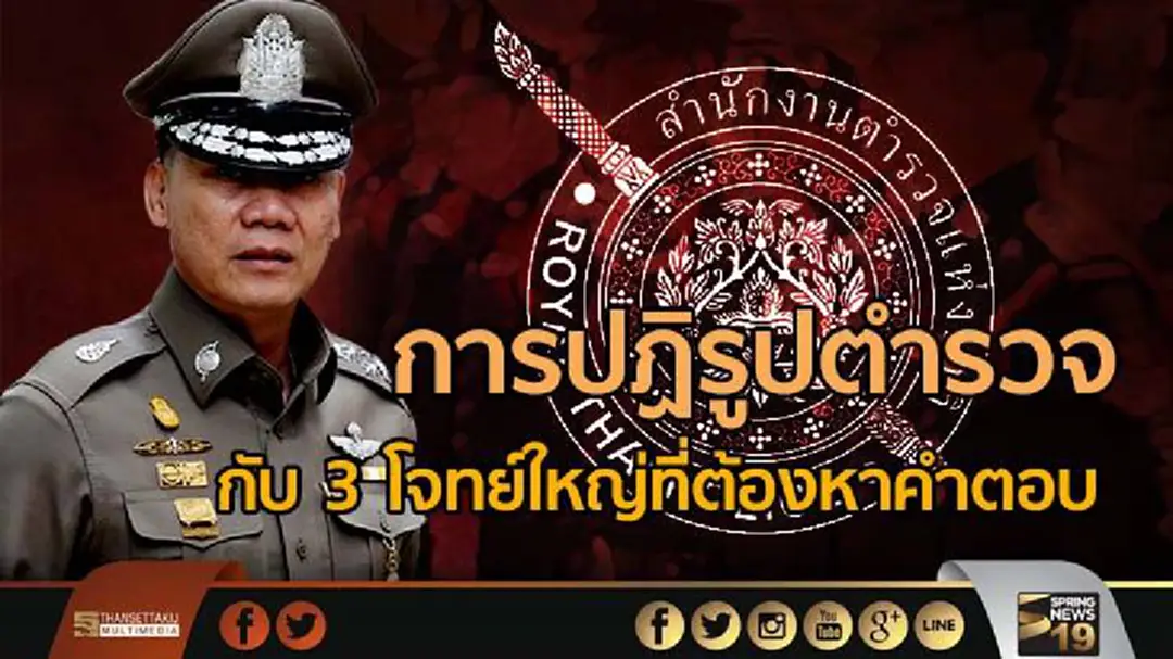 ผลสำรวจเรื่อง “การปฏิรูปตำรวจ กับ 3 โจทย์ใหญ่ที่ต้องหาคำตอบ” ผลสำรวจเรื่อง “การปฏิรูปตำรวจ กับ 3 โจทย์ใหญ่ที่ต้องหาคำตอบ”