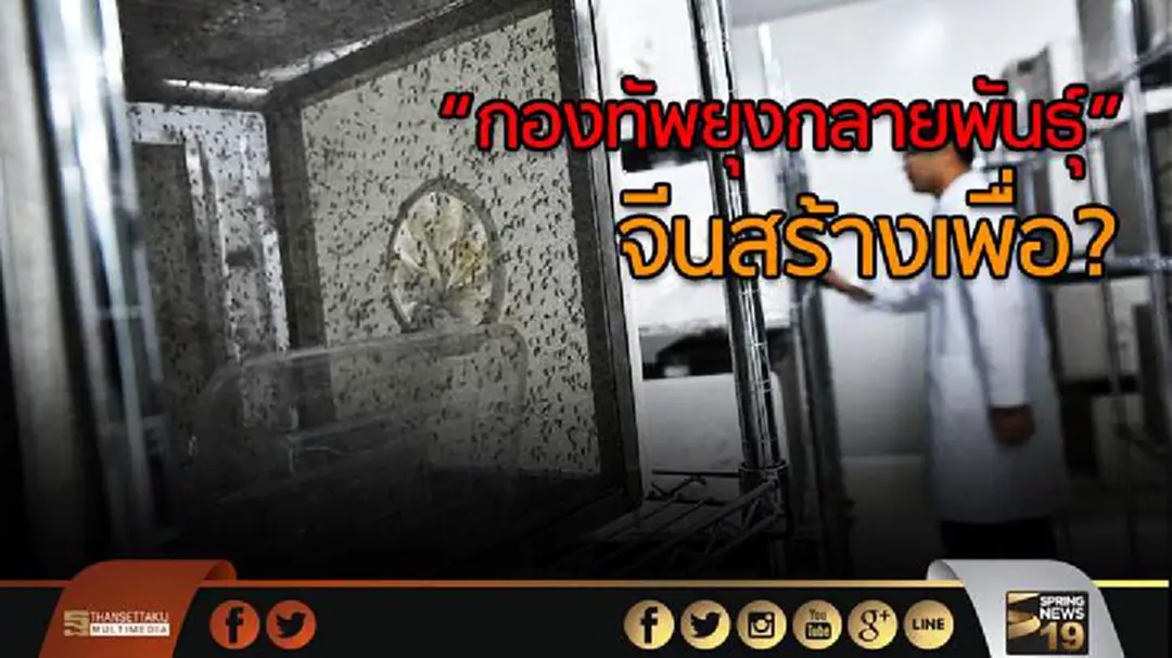 “กองทัพยุงกลายพันธุ์” จีนสร้างเพื่อ? “กองทัพยุงกลายพันธุ์” จีนสร้างเพื่อ?