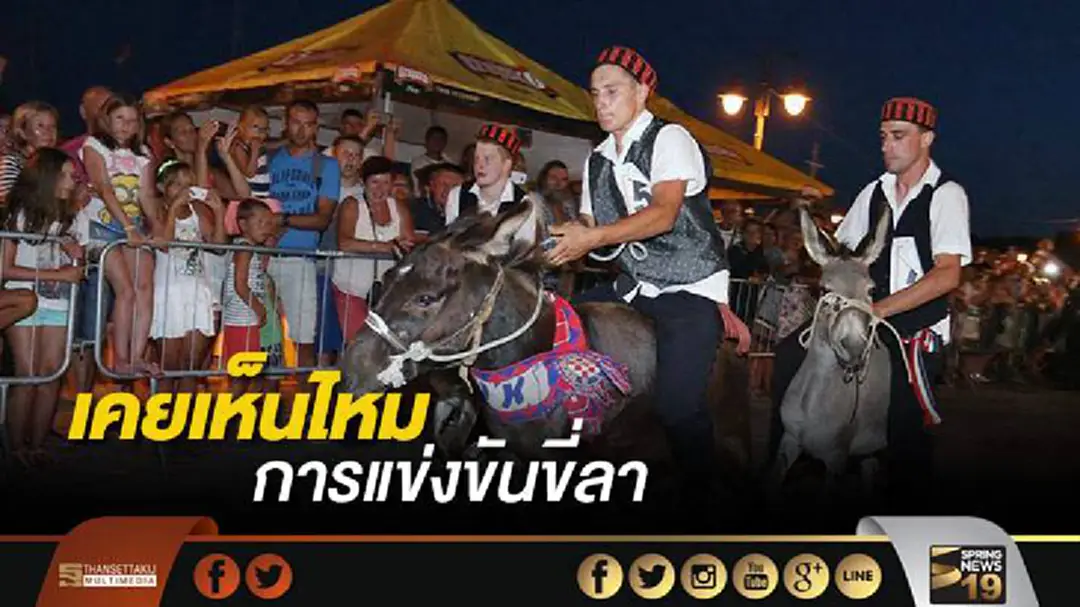 วัฒนธรรมการแข่งขันขี่ลาแบบดั้งเดิมในโครเอเชีย
