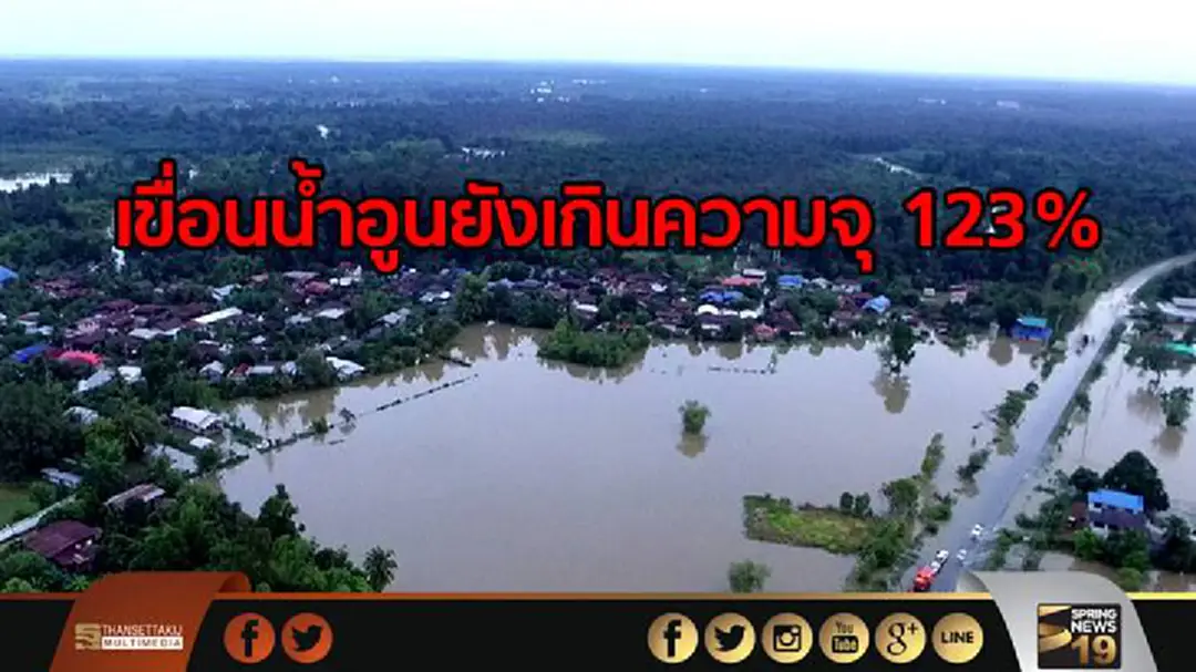 วสท.ลงพื้นที่สกลนคร-เขื่อนน้ำอูนยังเกินความจุ 123% วสท.ลงพื้นที่สกลนคร-เขื่อนน้ำอูนยังเกินความจุ 123%